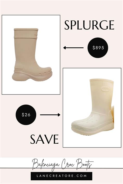 balenciaga ug boots dupe